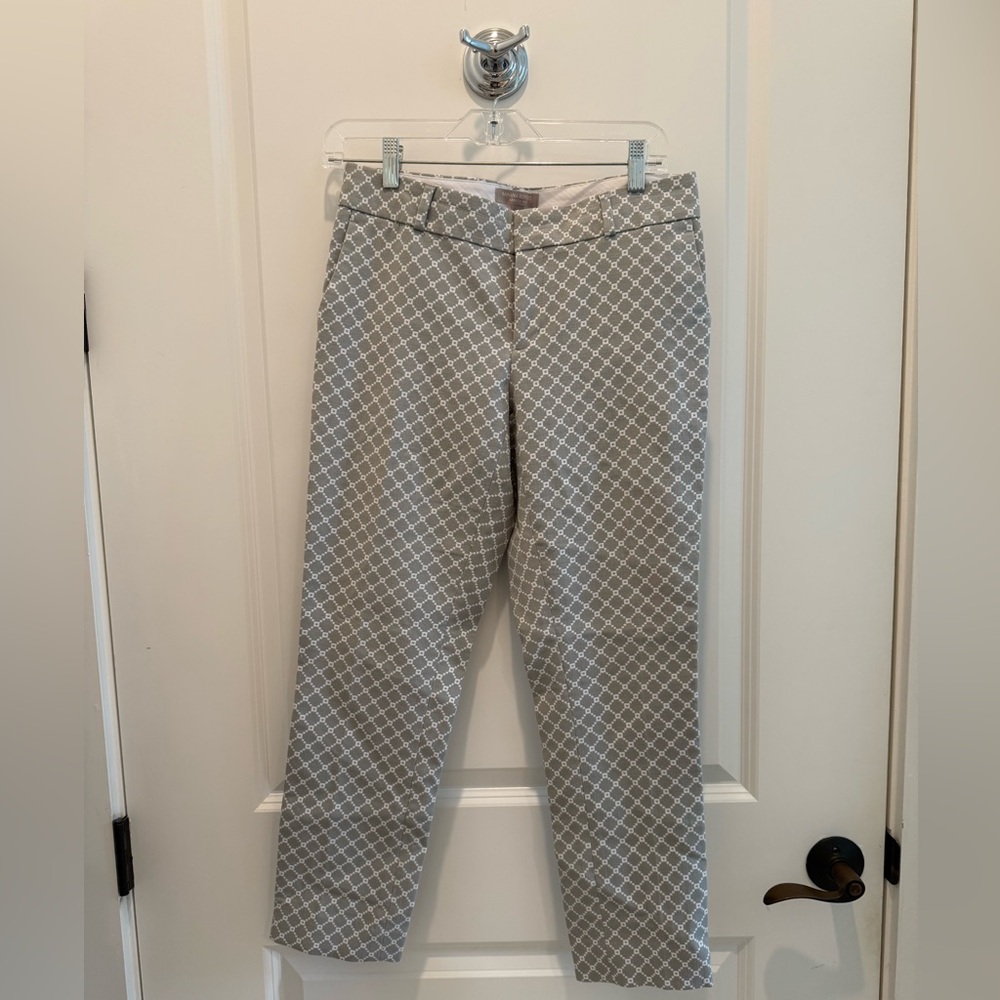 Banana Republic grey cropped pants size 2